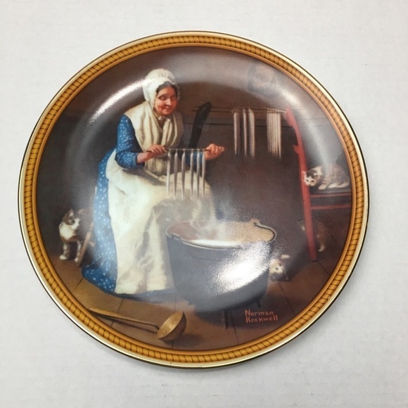 Light for the Winter Norman Rockwell Plate | Knowles | 9" - Picture 4 of 5